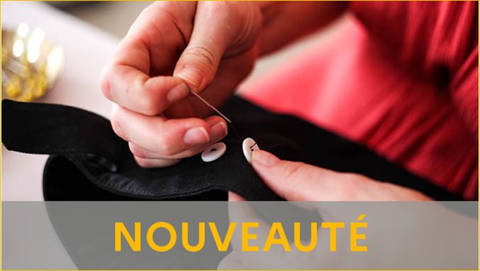 Retouche et réparation d’un vêtement ou d’un accessoire textile