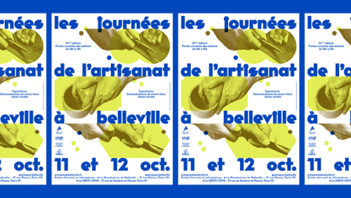 Bannière Journées de l'artisanat de Belleville 2025