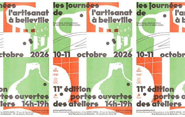 Bannière les journées de l artisanat de Belleville 2026